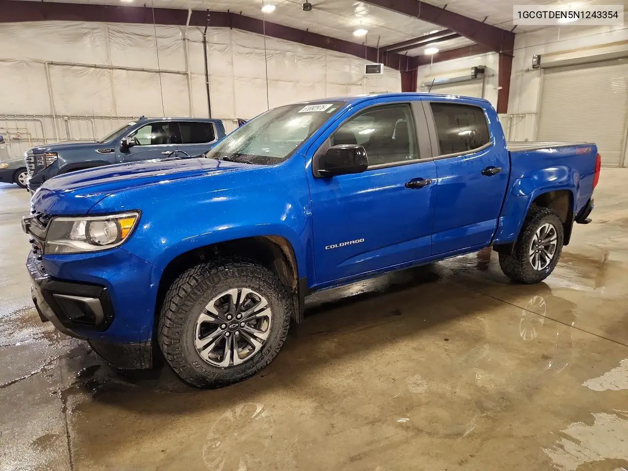2022 Chevrolet Colorado Z71 VIN: 1GCGTDEN5N1243354 Lot: 61892976