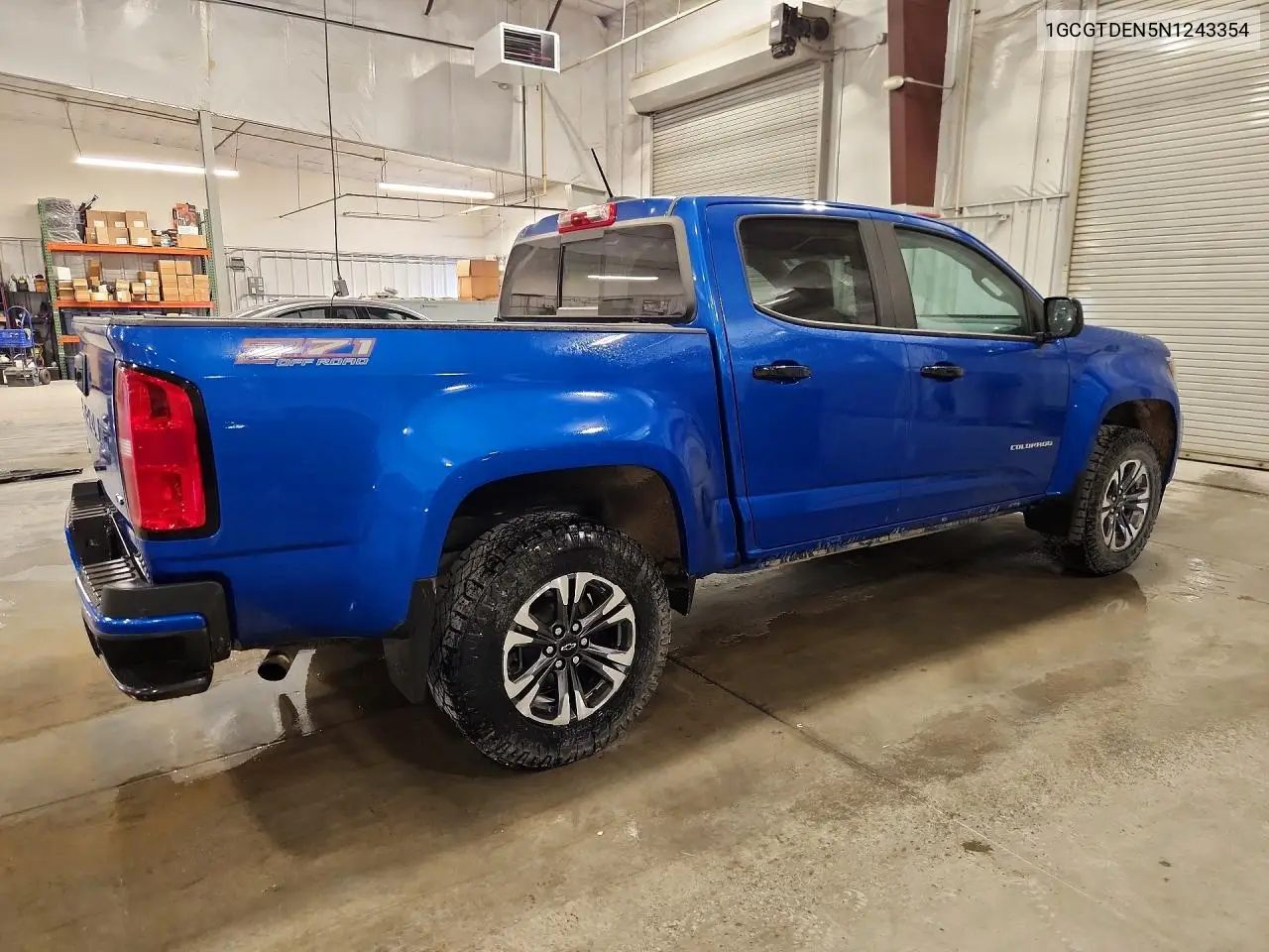 2022 Chevrolet Colorado Z71 VIN: 1GCGTDEN5N1243354 Lot: 61892976
