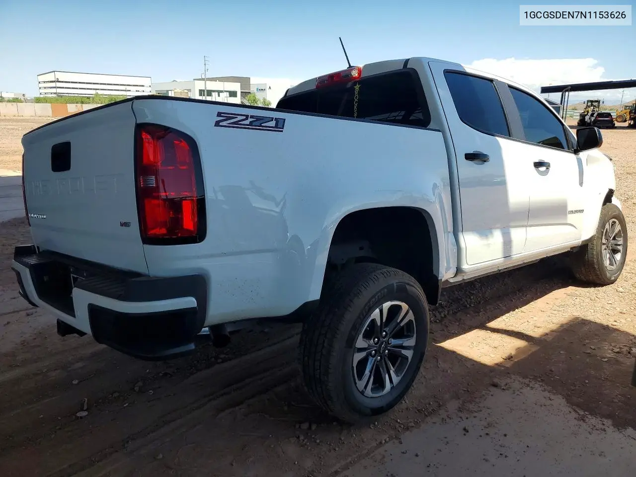 2022 Chevrolet Colorado Z71 VIN: 1GCGSDEN7N1153626 Lot: 62315056
