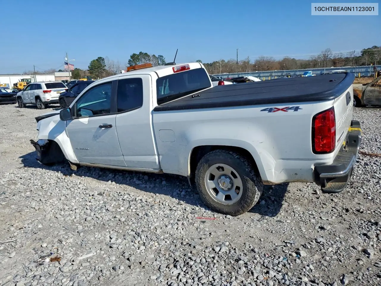 1GCHTBEA0N1123001 2022 Chevrolet Colorado
