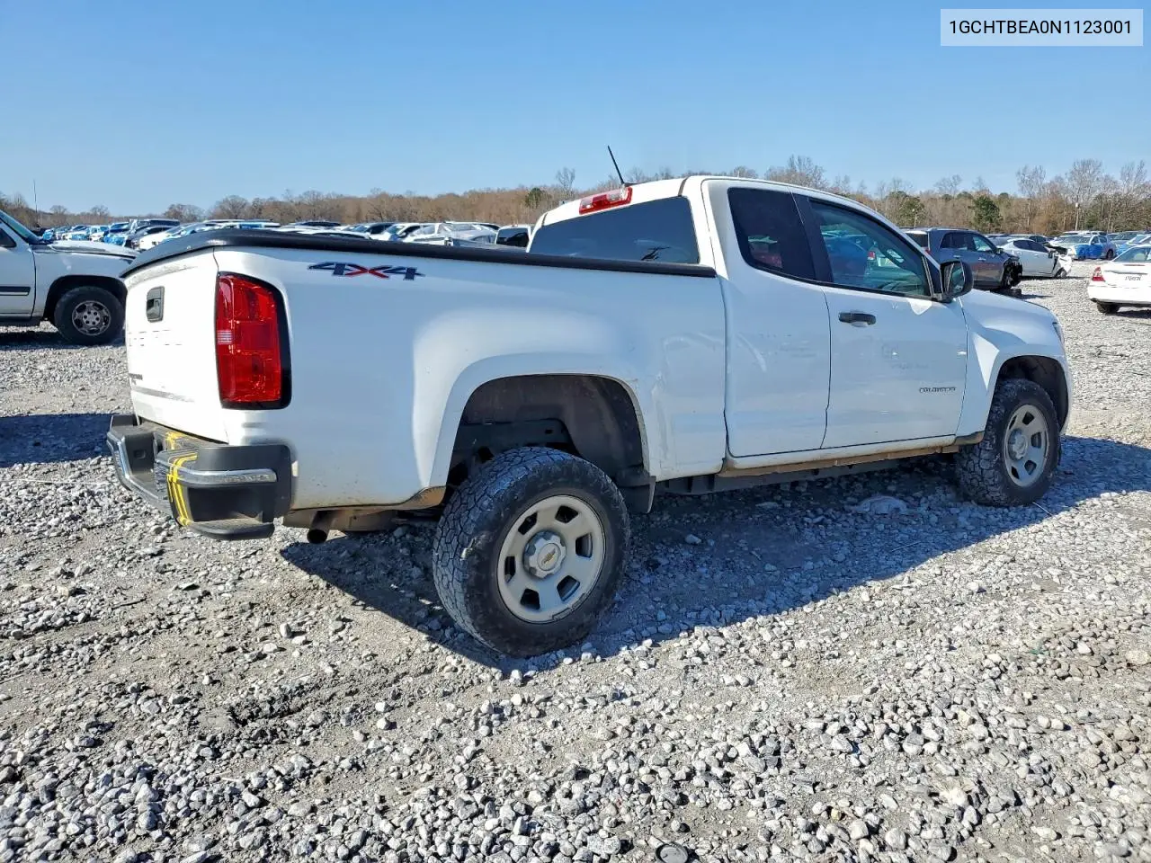 1GCHTBEA0N1123001 2022 Chevrolet Colorado