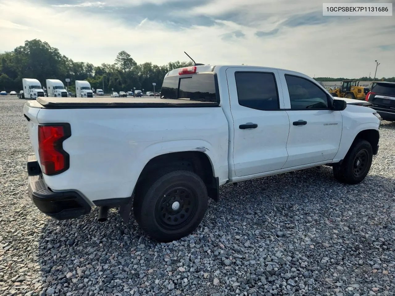 2023 Chevrolet Colorado VIN: 1GCPSBEK7P1131686 Lot: 61152096