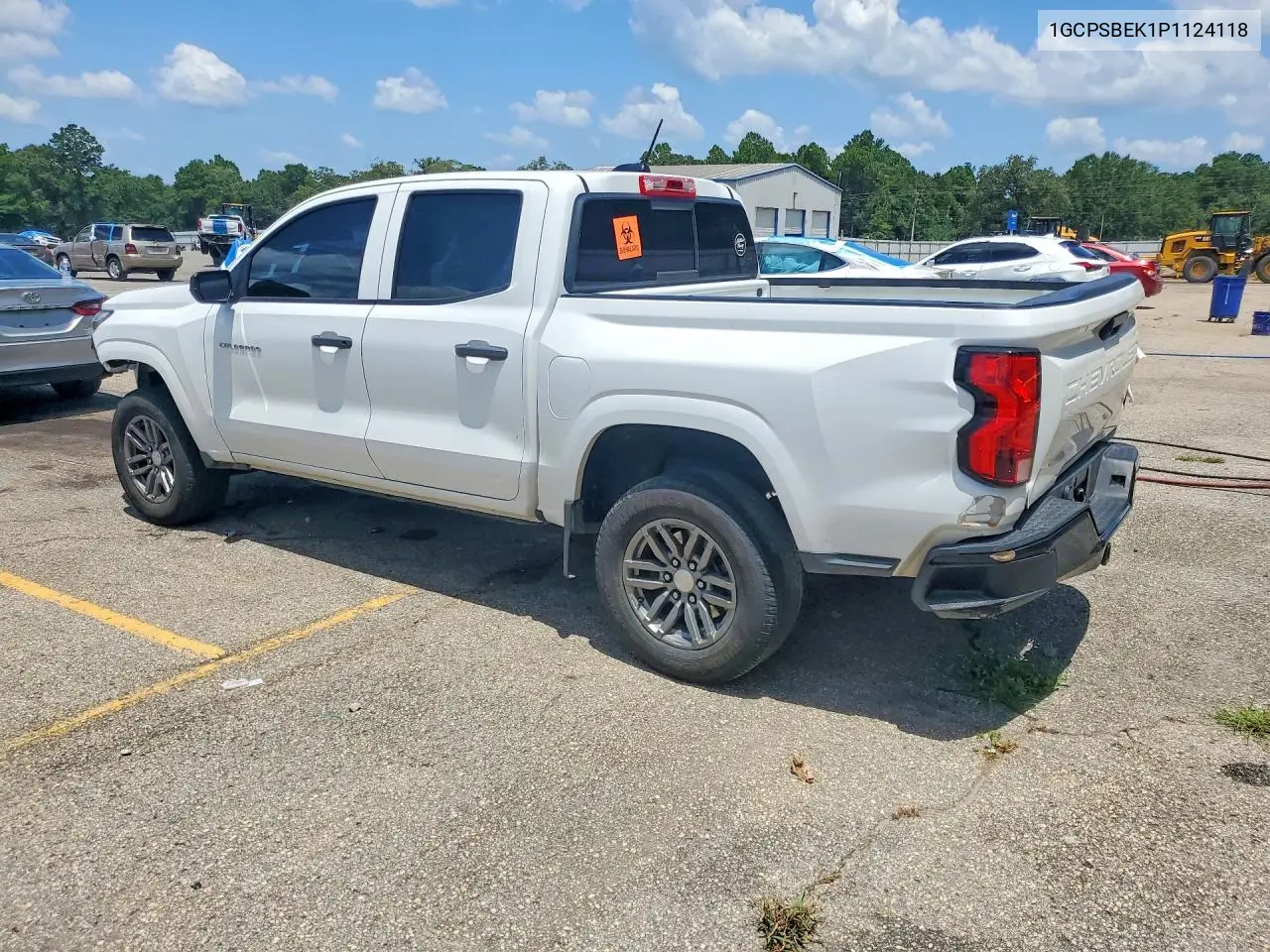 2023 Chevrolet Colorado VIN: 1GCPSBEK1P1124118 Lot: 61368696