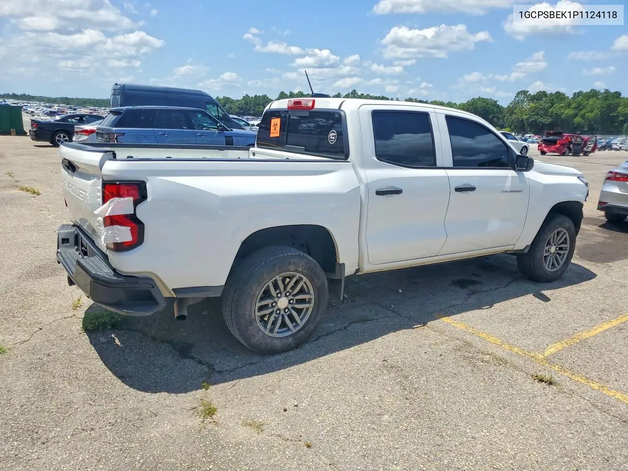 2023 Chevrolet Colorado VIN: 1GCPSBEK1P1124118 Lot: 61368696
