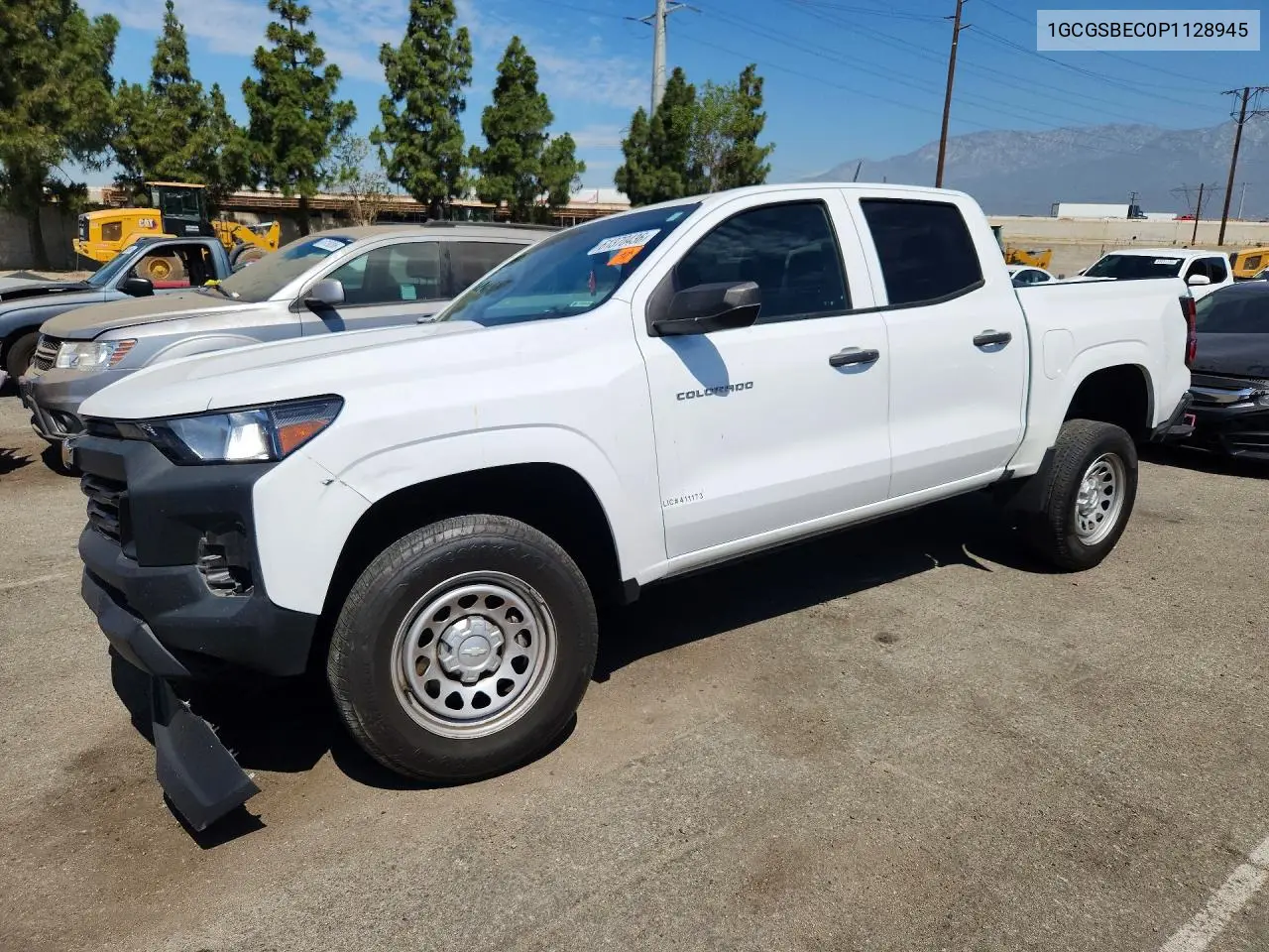 2023 Chevrolet Colorado VIN: 1GCGSBEC0P1128945 Lot: 61370436