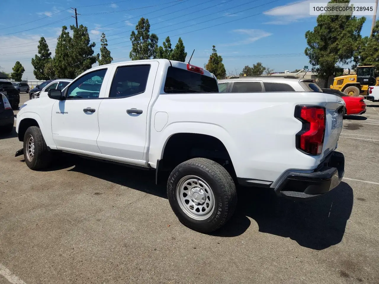2023 Chevrolet Colorado VIN: 1GCGSBEC0P1128945 Lot: 61370436