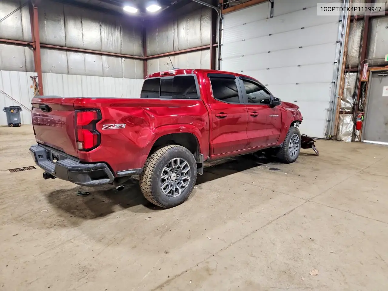2023 Chevrolet Colorado Z71 VIN: 1GCPTDEK4P1139947 Lot: 61441896