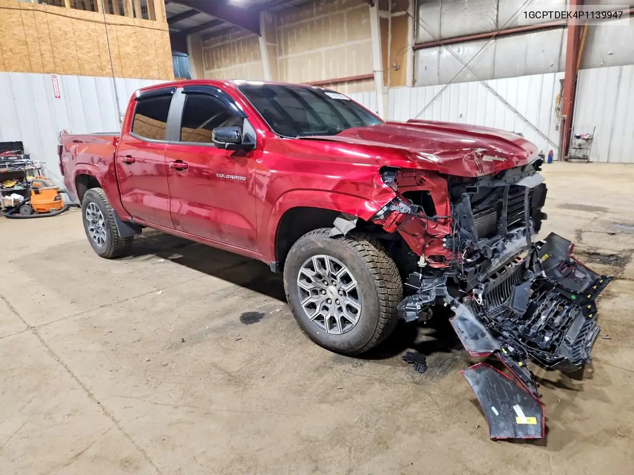 2023 Chevrolet Colorado Z71 VIN: 1GCPTDEK4P1139947 Lot: 61441896