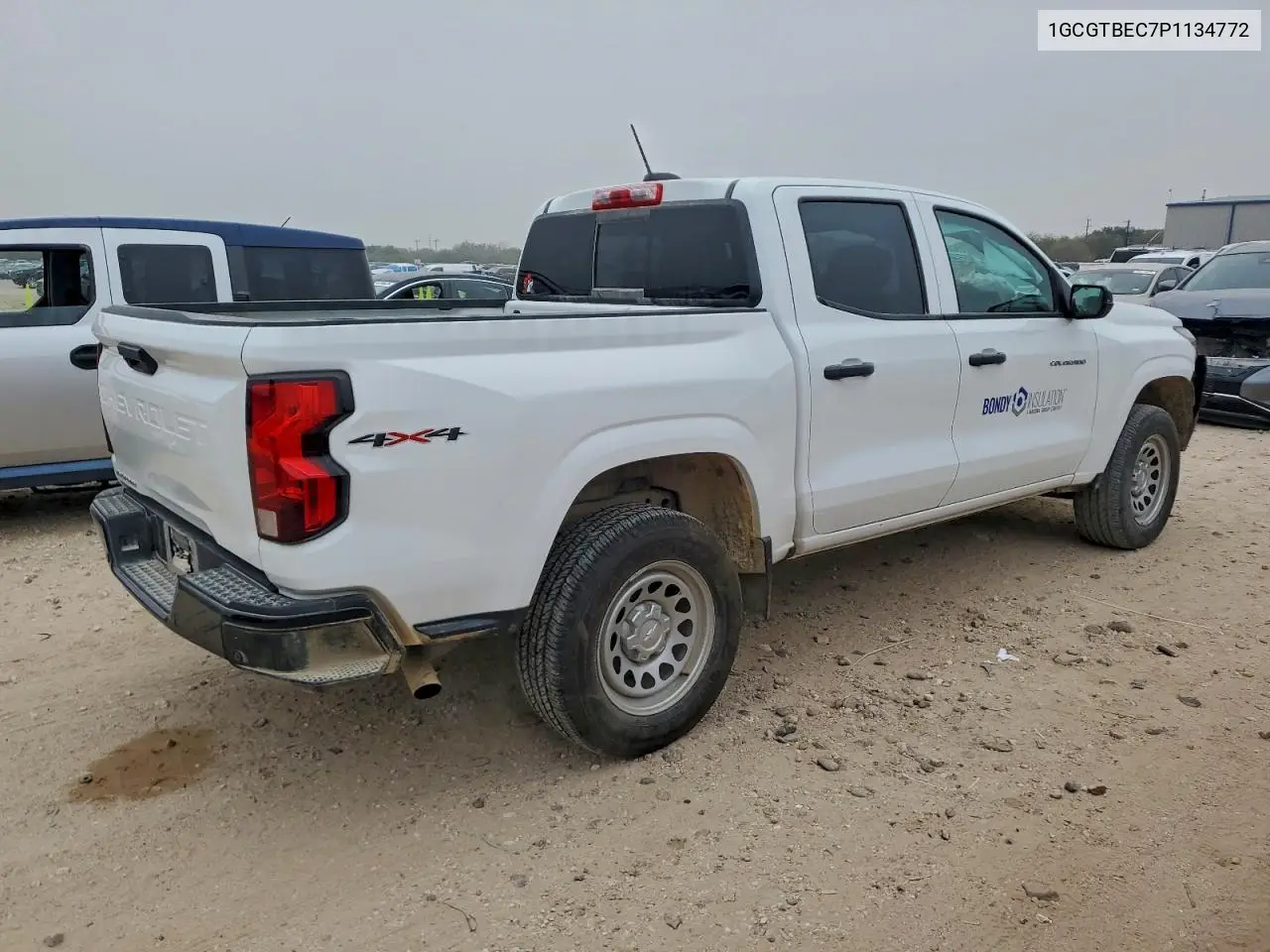 1GCGTBEC7P1134772 2023 Chevrolet Colorado