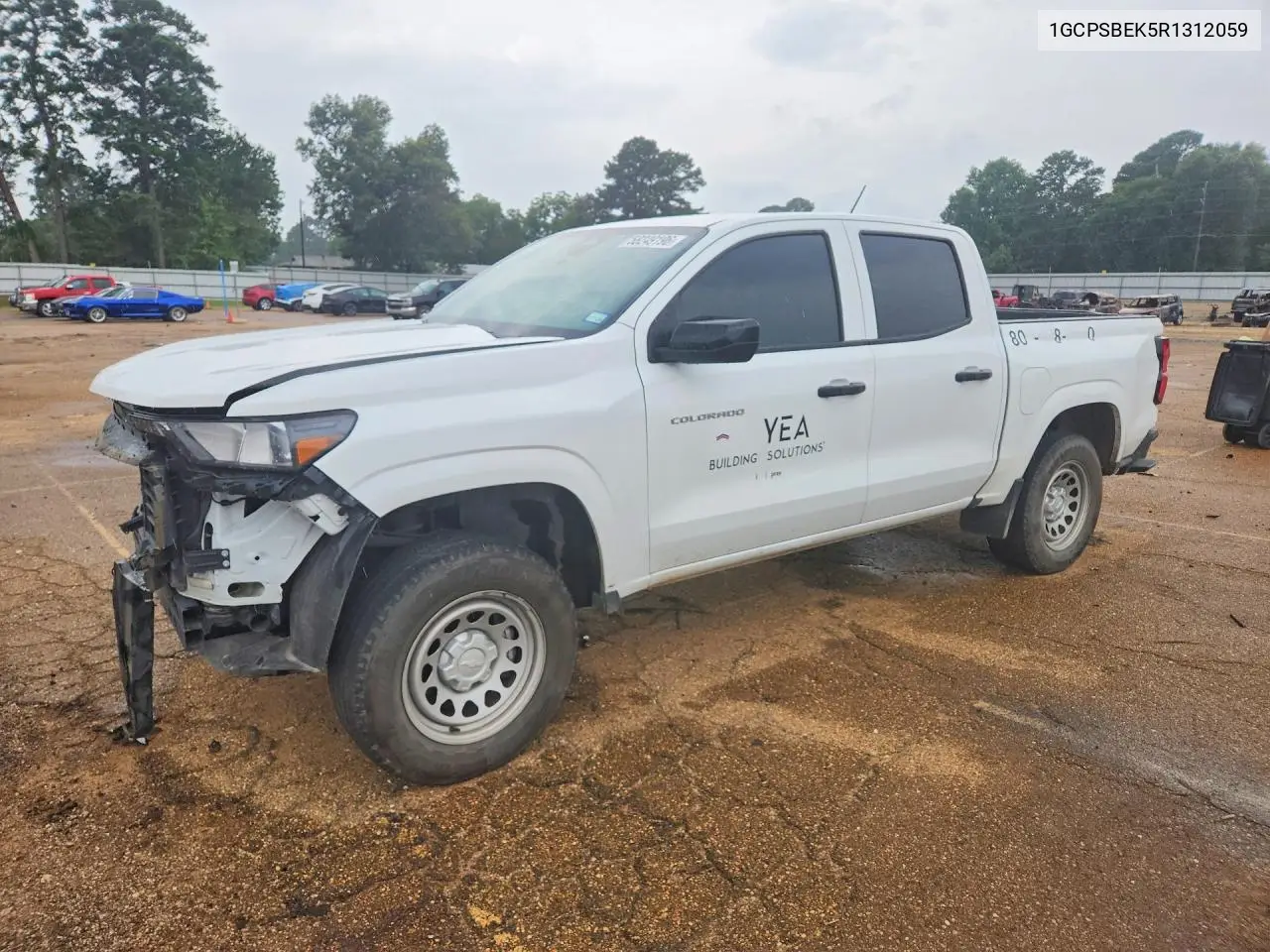 2024 Chevrolet Colorado VIN: 1GCPSBEK5R1312059 Lot: 58249196