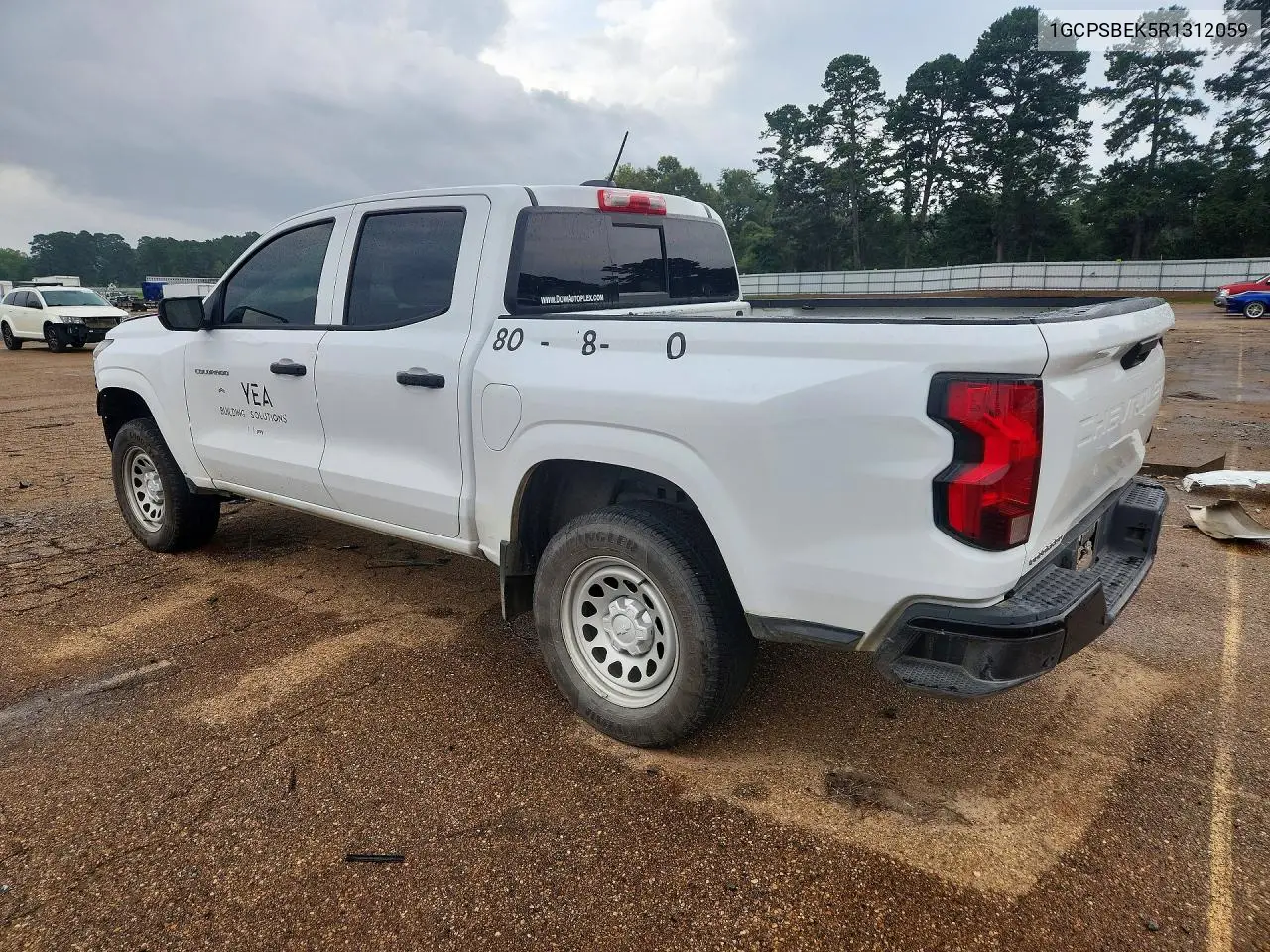 2024 Chevrolet Colorado VIN: 1GCPSBEK5R1312059 Lot: 58249196