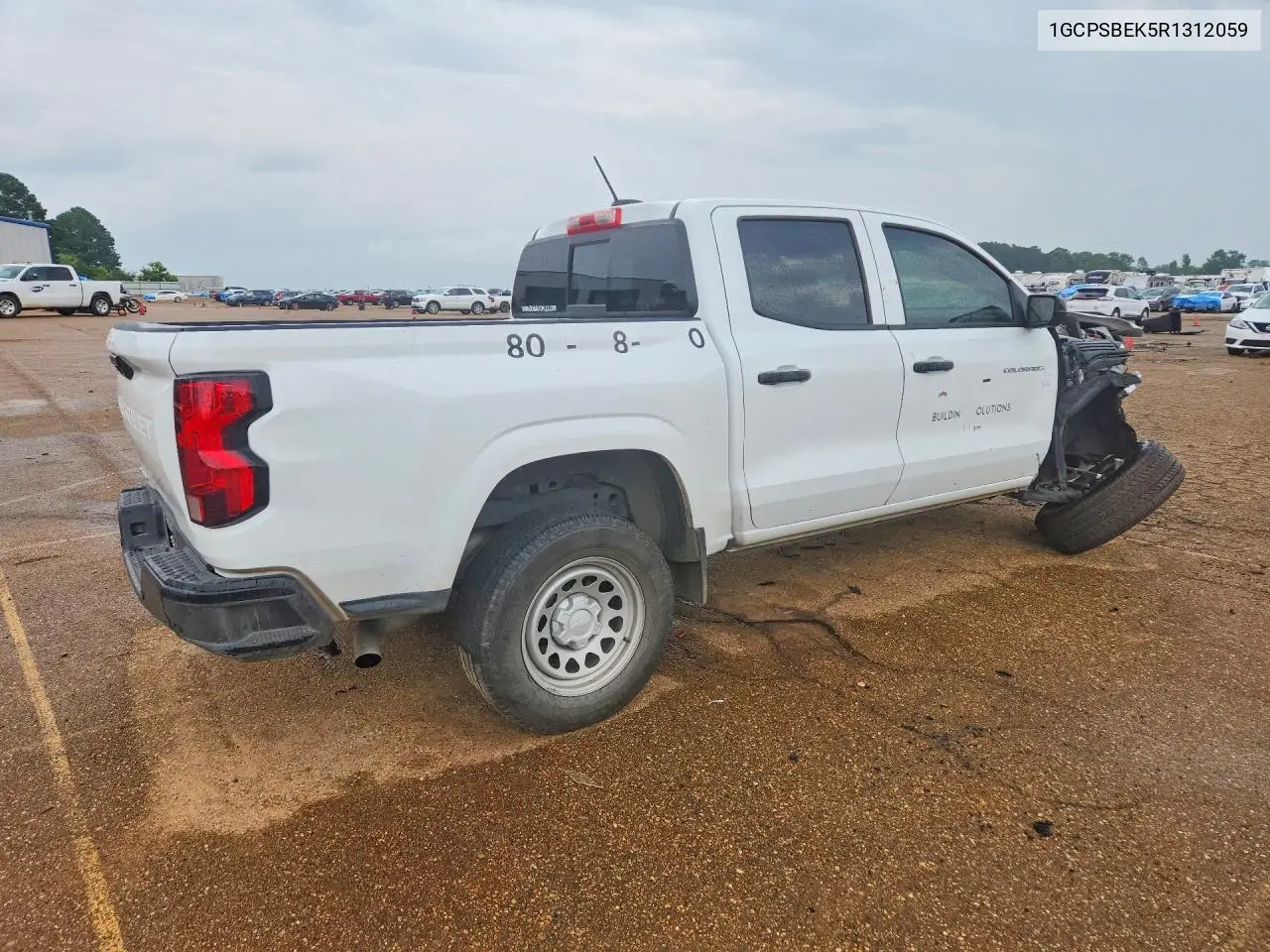 2024 Chevrolet Colorado VIN: 1GCPSBEK5R1312059 Lot: 58249196