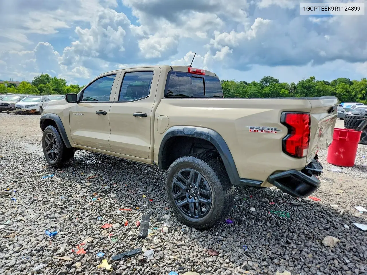 2024 Chevrolet Colorado Trail Boss VIN: 1GCPTEEK9R1124899 Lot: 60947106