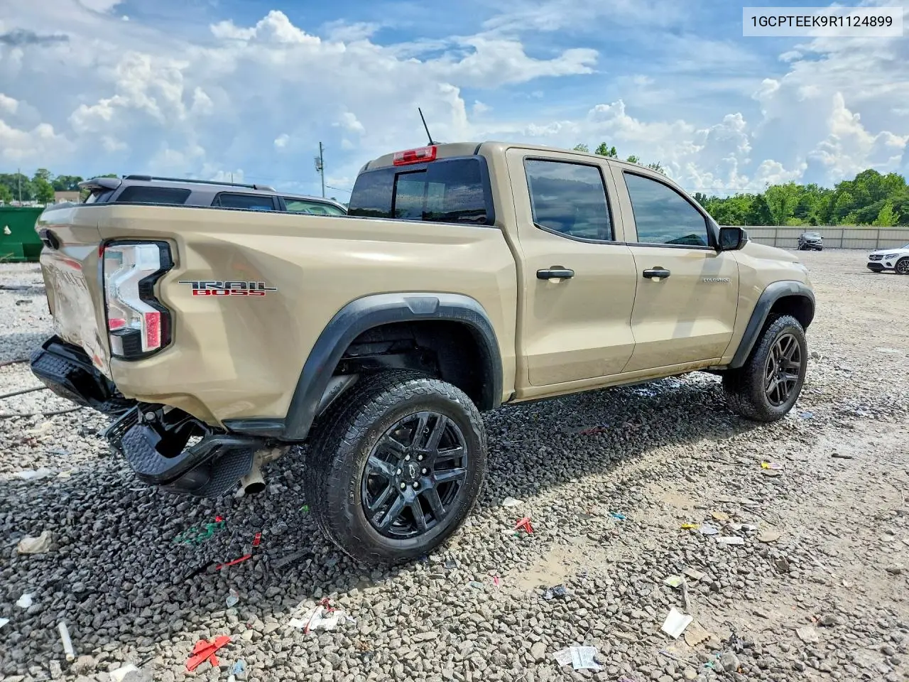 2024 Chevrolet Colorado Trail Boss VIN: 1GCPTEEK9R1124899 Lot: 60947106