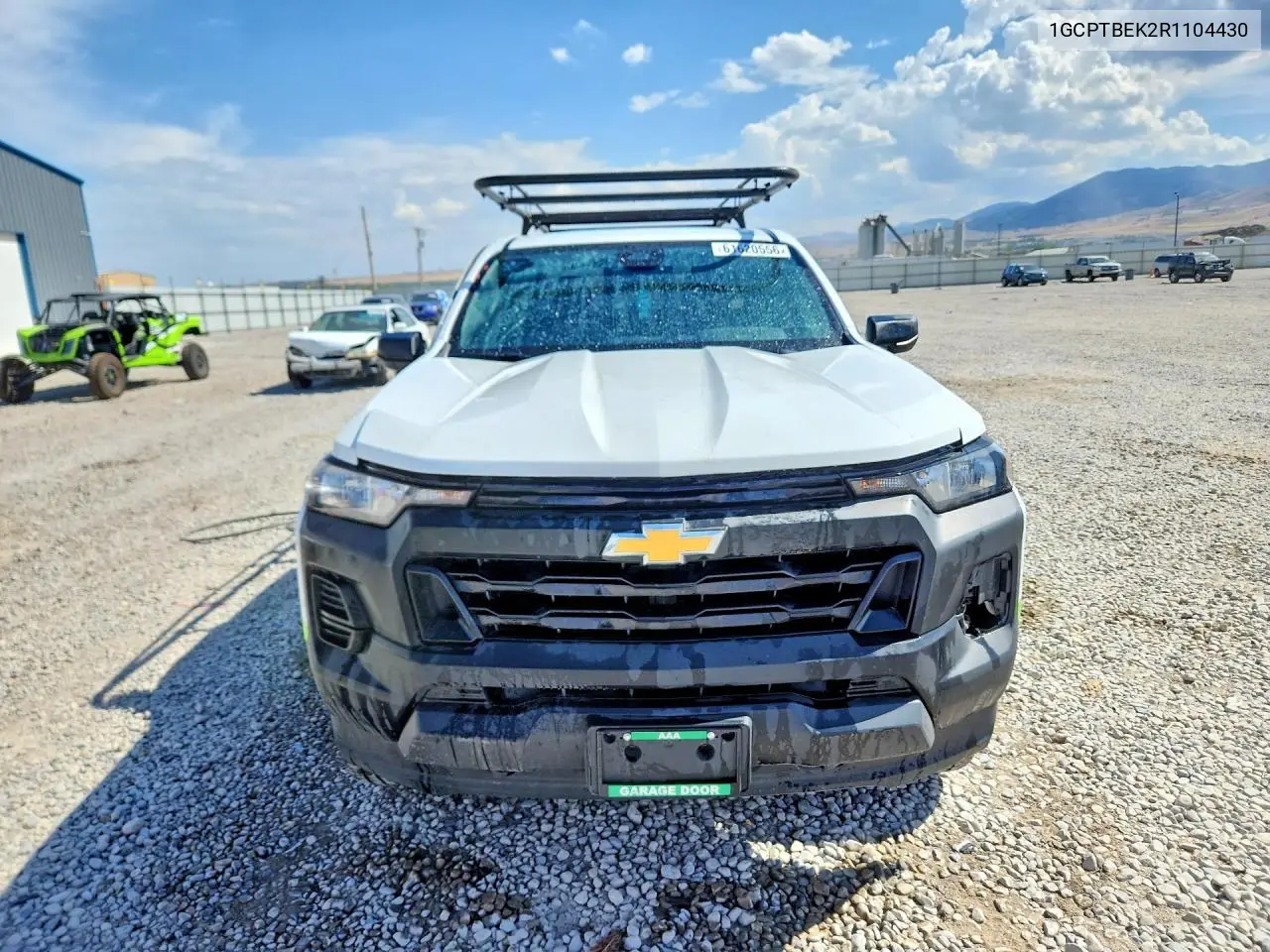 2024 Chevrolet Colorado VIN: 1GCPTBEK2R1104430 Lot: 61620556