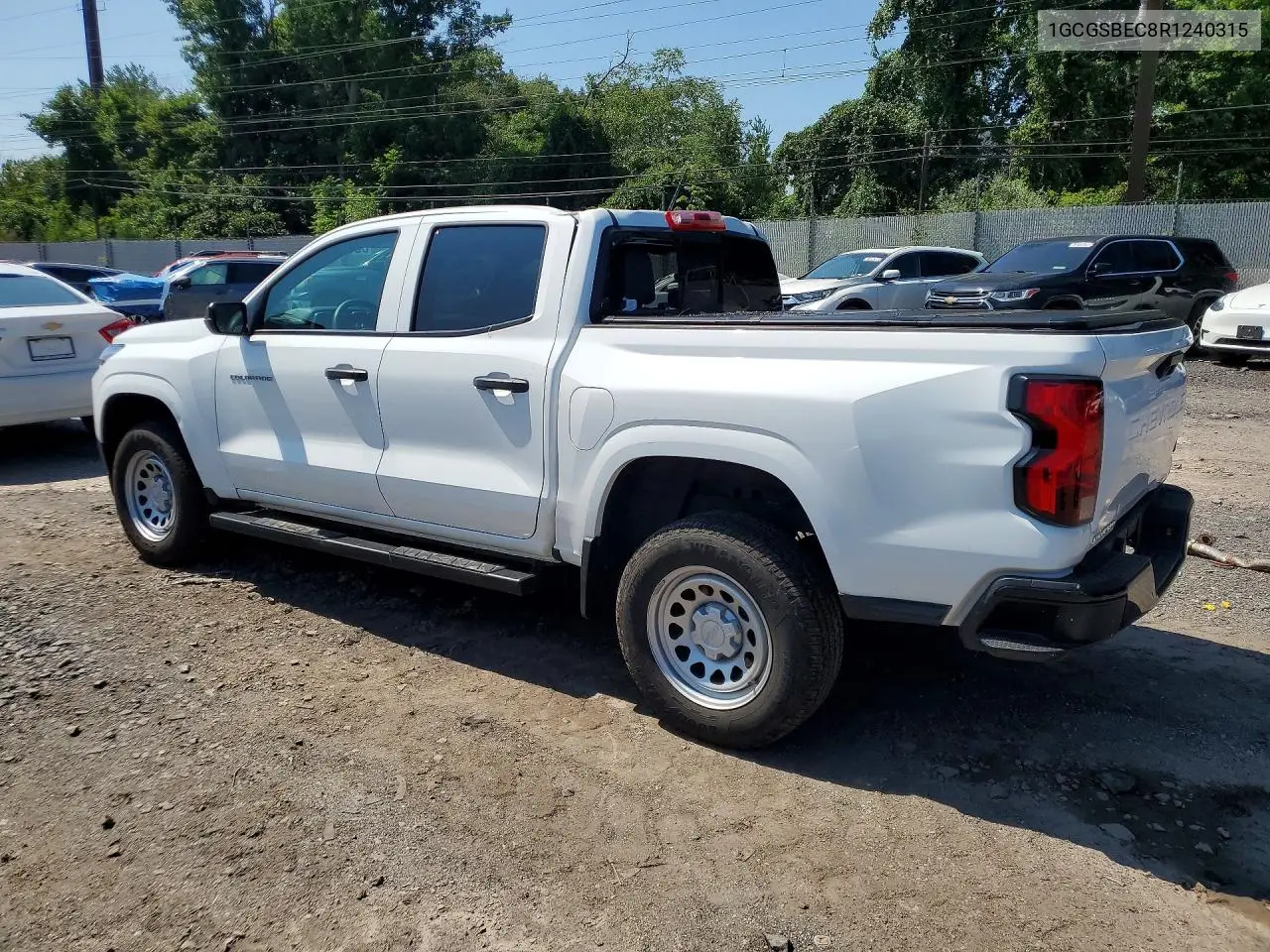 2024 Chevrolet Colorado VIN: 1GCGSBEC8R1240315 Lot: 61737526