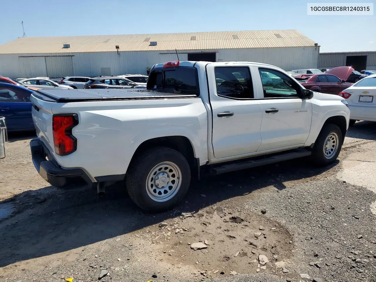2024 Chevrolet Colorado VIN: 1GCGSBEC8R1240315 Lot: 61737526