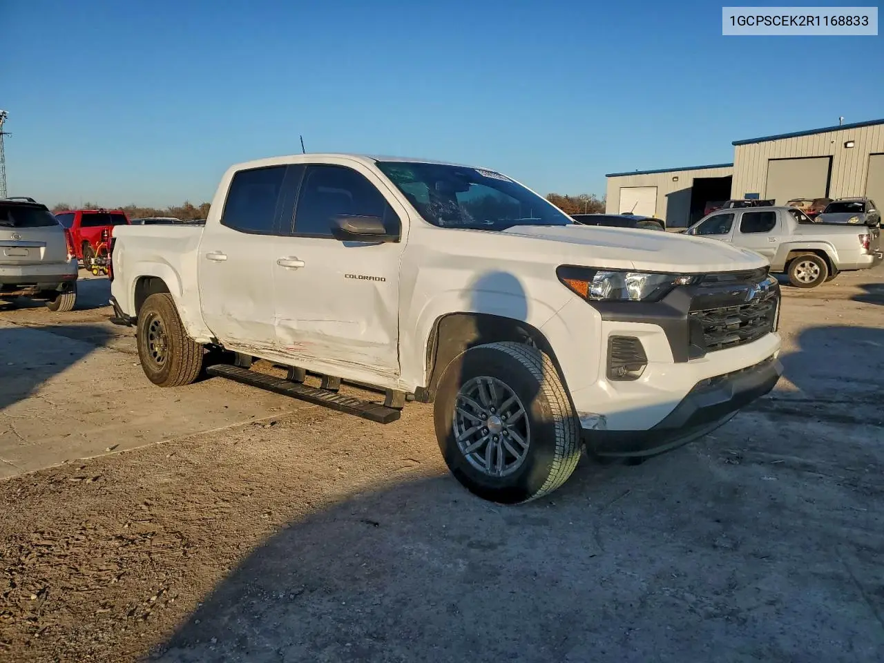 1GCPSCEK2R1168833 2024 Chevrolet Colorado Lt