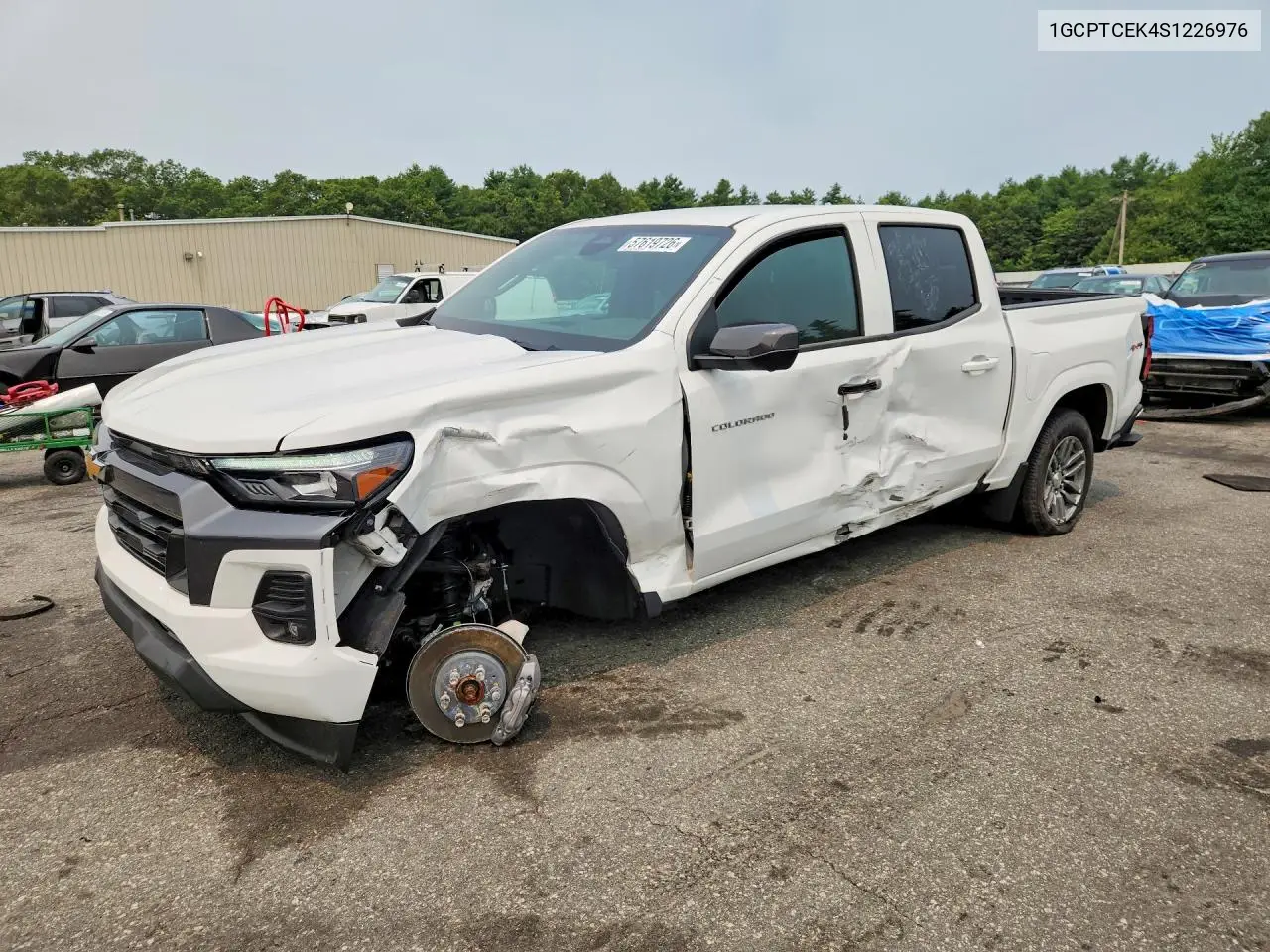 2025 Chevrolet Colorado Lt VIN: 1GCPTCEK4S1226976 Lot: 57619726
