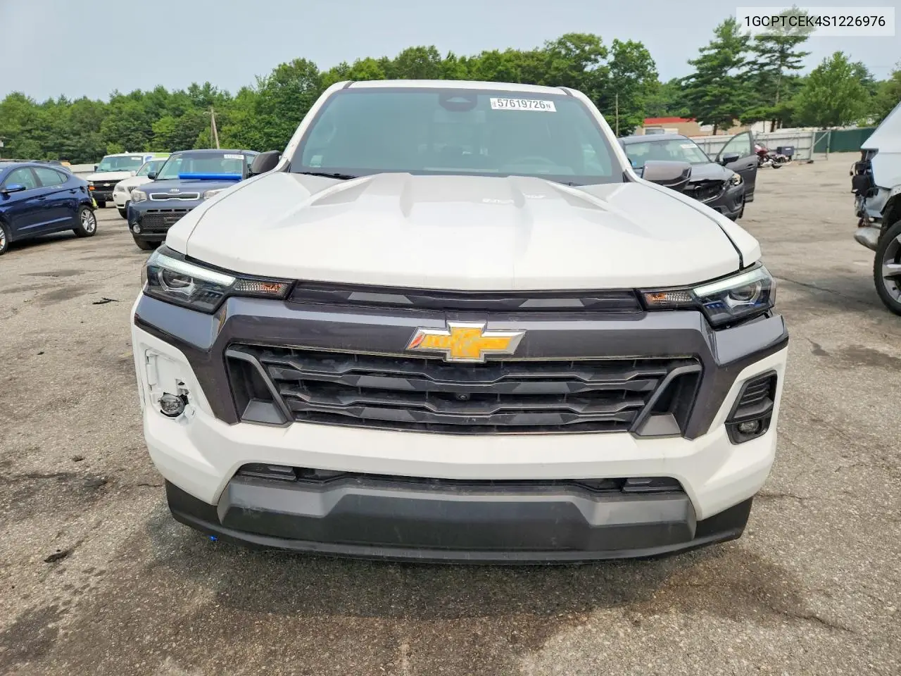2025 Chevrolet Colorado Lt VIN: 1GCPTCEK4S1226976 Lot: 57619726