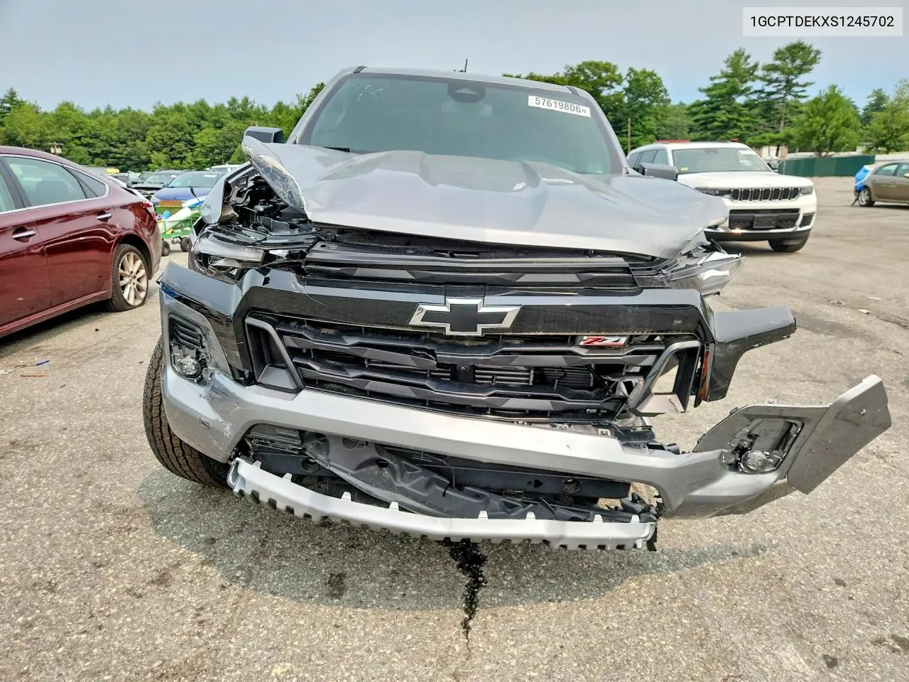 2025 Chevrolet Colorado VIN: 1GCPTDEKXS1245702 Lot: 57619806