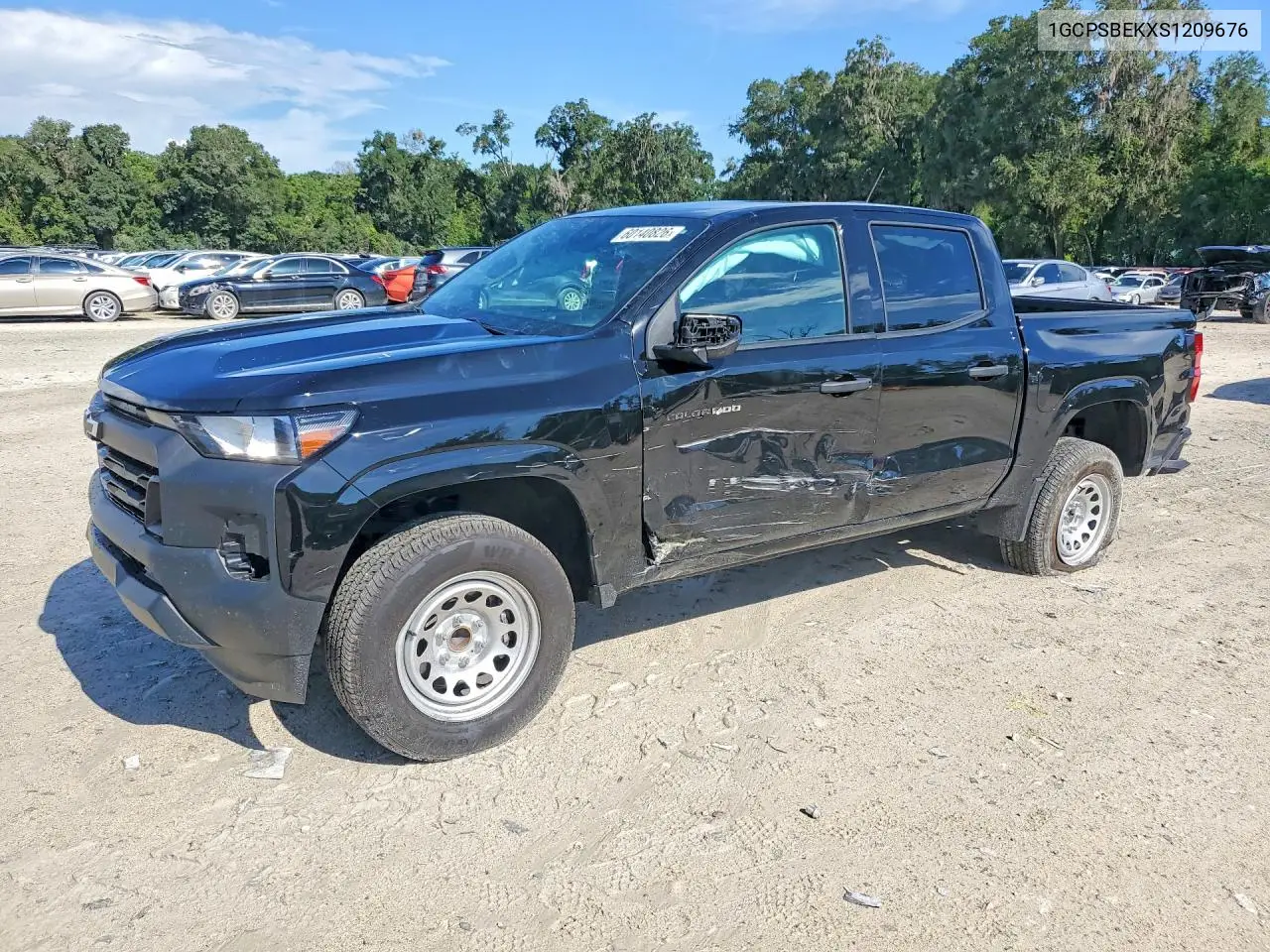 2025 Chevrolet Colorado VIN: 1GCPSBEKXS1209676 Lot: 60140826