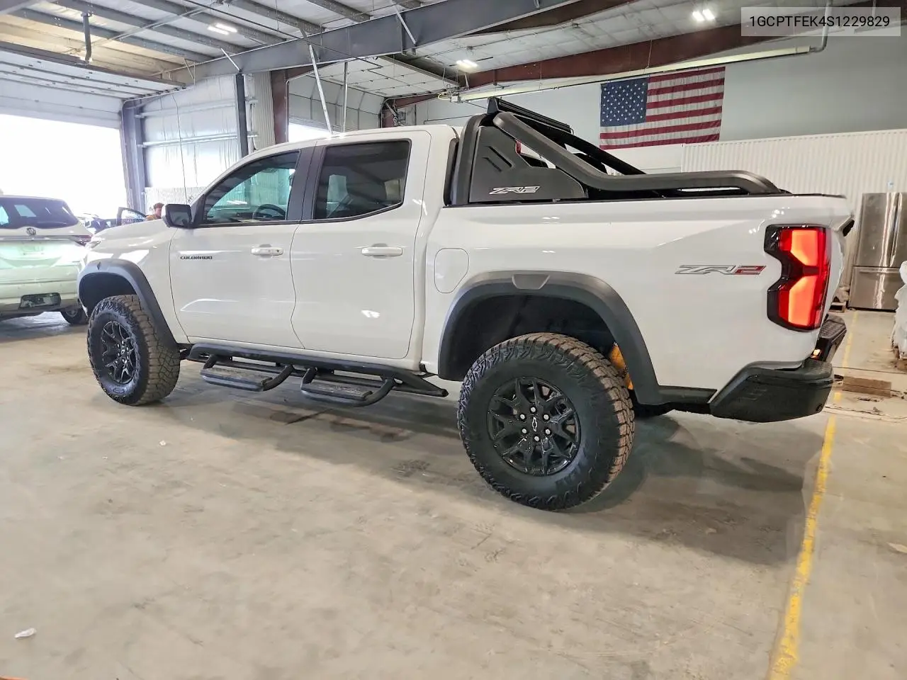 2025 Chevrolet Colorado Zr2 VIN: 1GCPTFEK4S1229829 Lot: 61016286