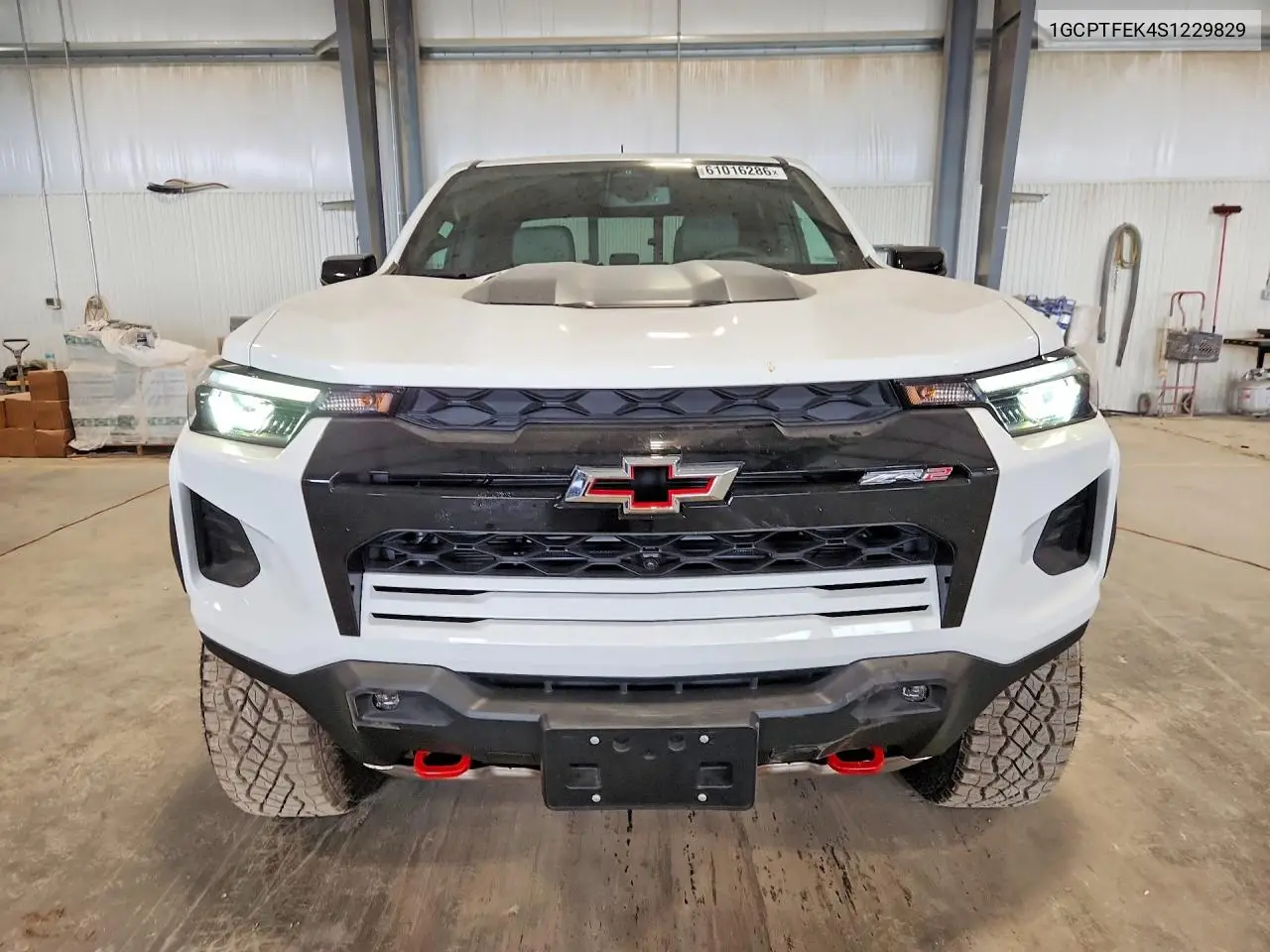 2025 Chevrolet Colorado Zr2 VIN: 1GCPTFEK4S1229829 Lot: 61016286