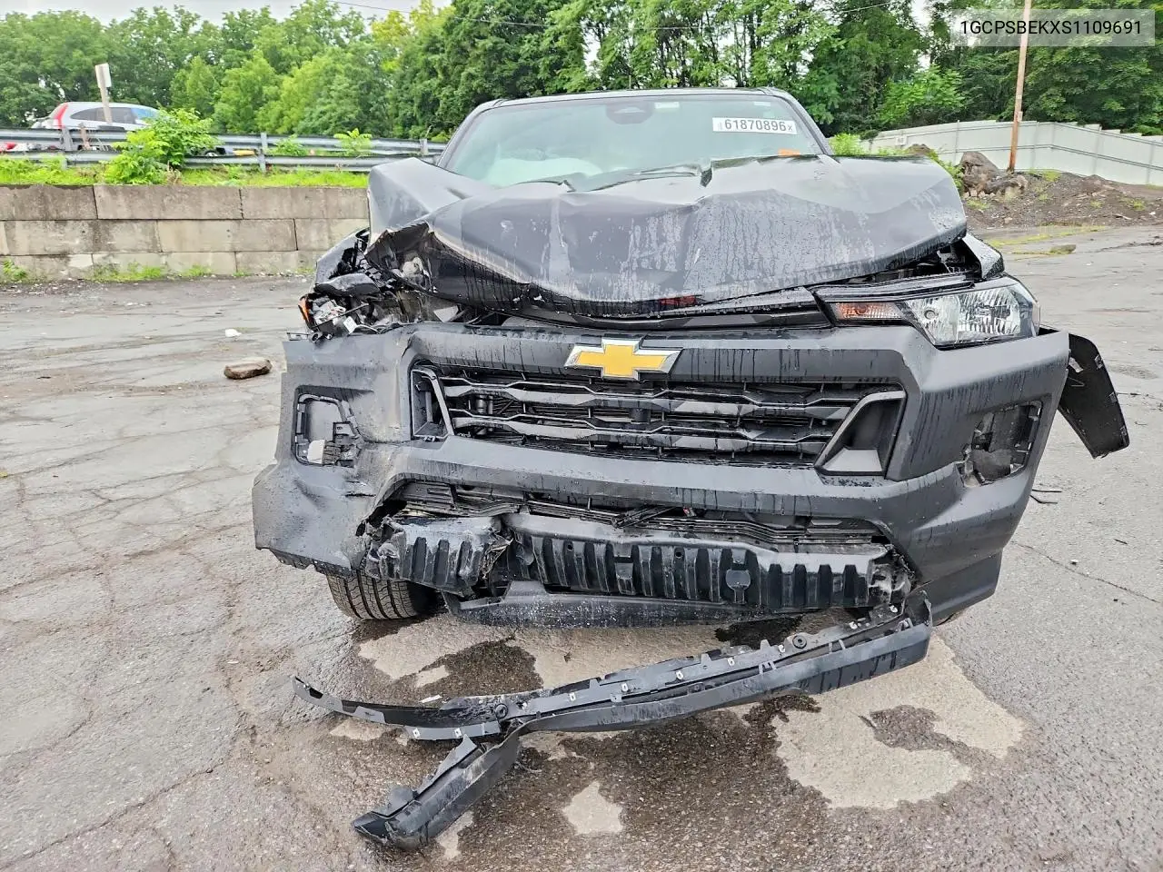 2025 Chevrolet Colorado VIN: 1GCPSBEKXS1109691 Lot: 61870896