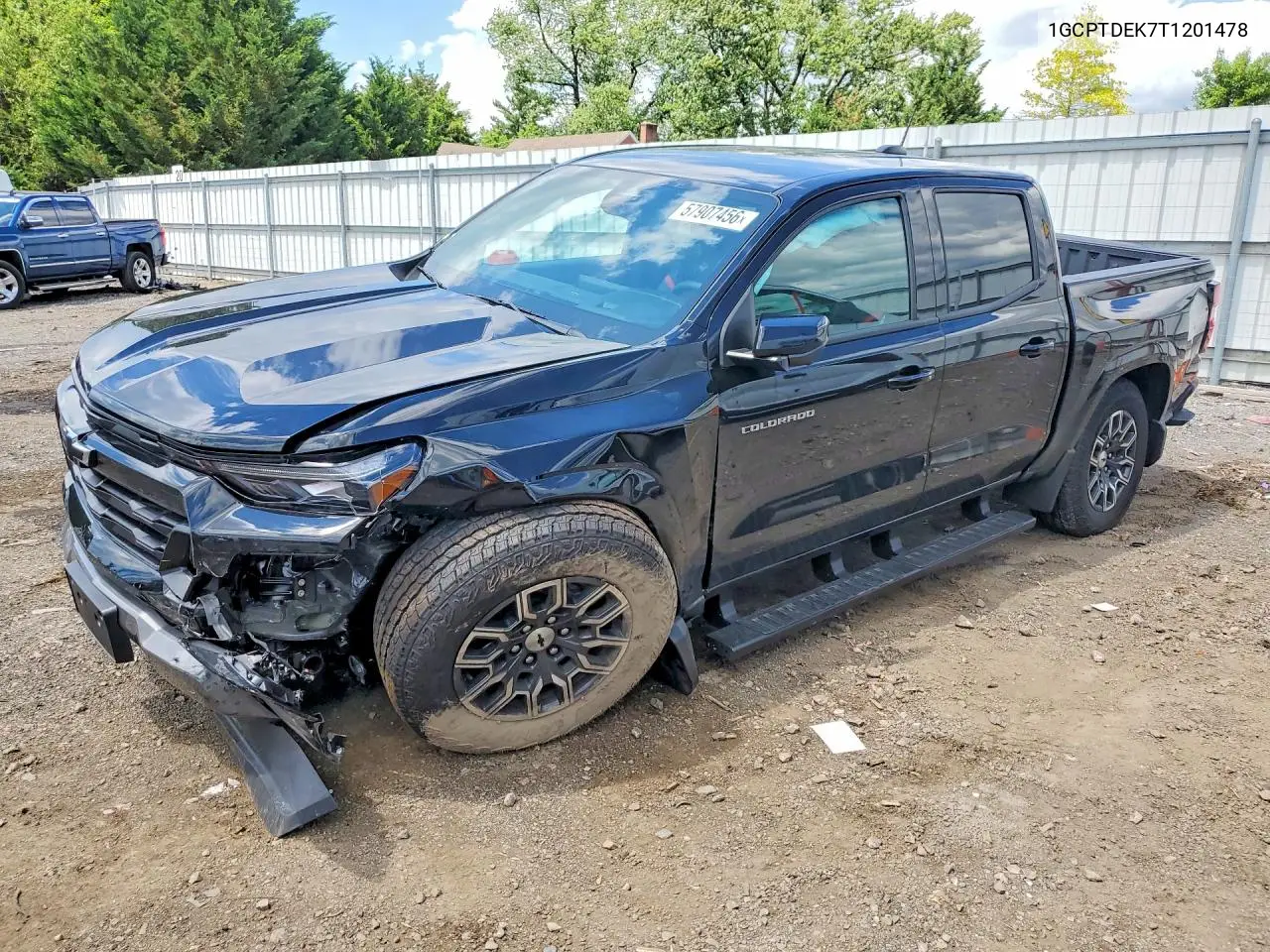 2026 Chevrolet Colorado Z71 VIN: 1GCPTDEK7T1201478 Lot: 57907456