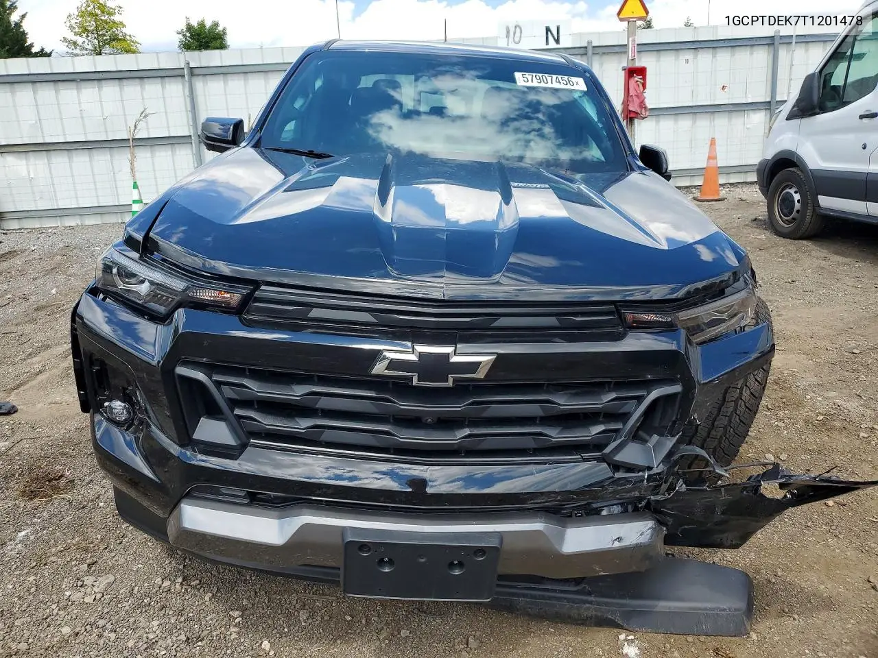 2026 Chevrolet Colorado Z71 VIN: 1GCPTDEK7T1201478 Lot: 57907456