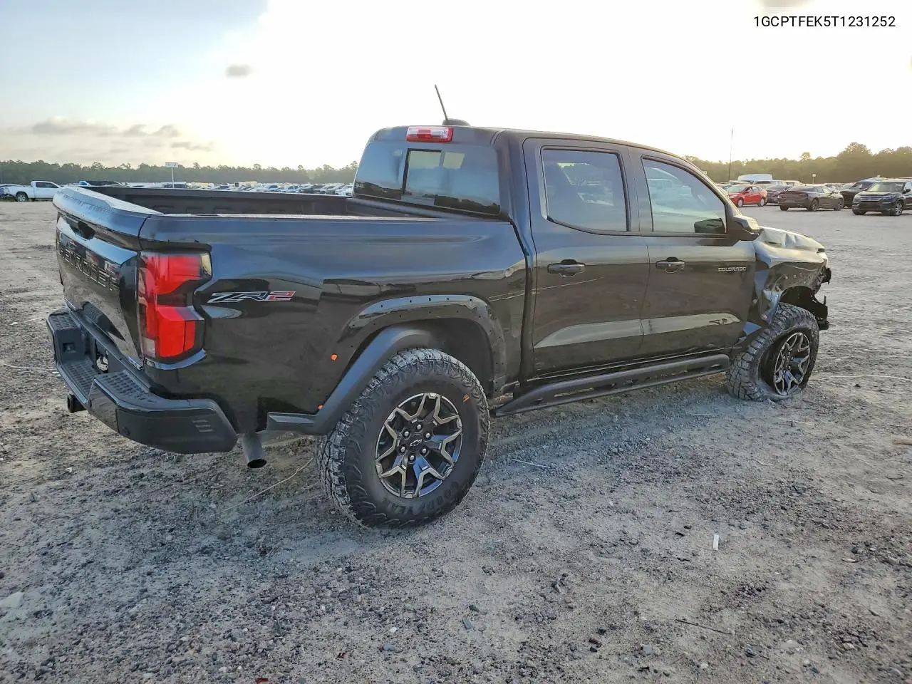 2026 Chevrolet Colorado Zr2 VIN: 1GCPTFEK5T1231252 Lot: 61804686