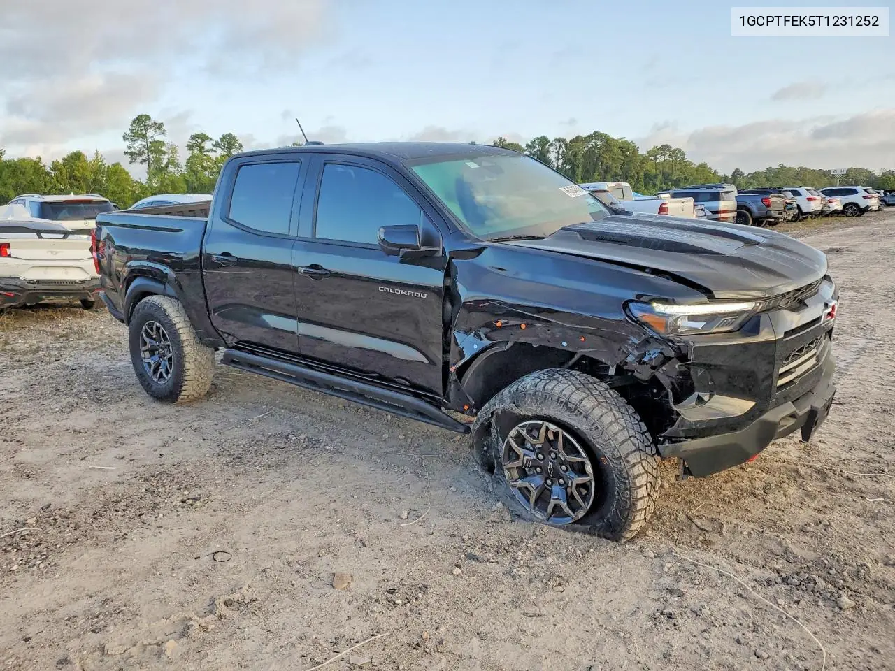 2026 Chevrolet Colorado Zr2 VIN: 1GCPTFEK5T1231252 Lot: 61804686