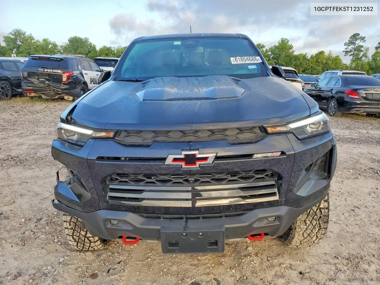 2026 Chevrolet Colorado Zr2 VIN: 1GCPTFEK5T1231252 Lot: 61804686