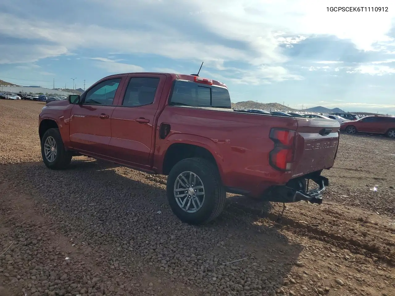 2026 Chevrolet Colorado Lt VIN: 1GCPSCEK6T1110912 Lot: 61976556