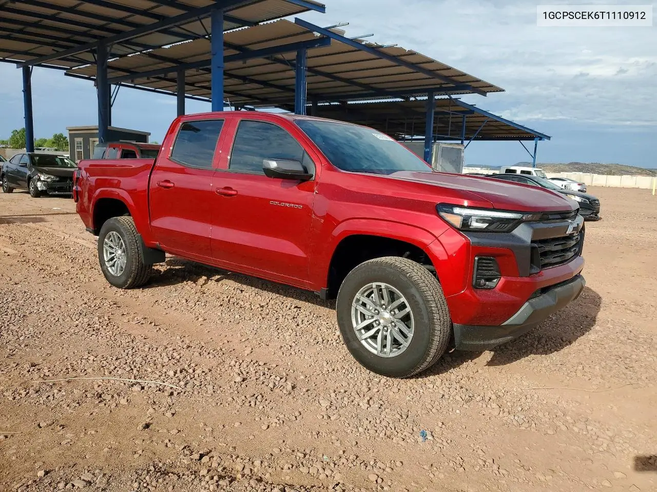 2026 Chevrolet Colorado Lt VIN: 1GCPSCEK6T1110912 Lot: 61976556