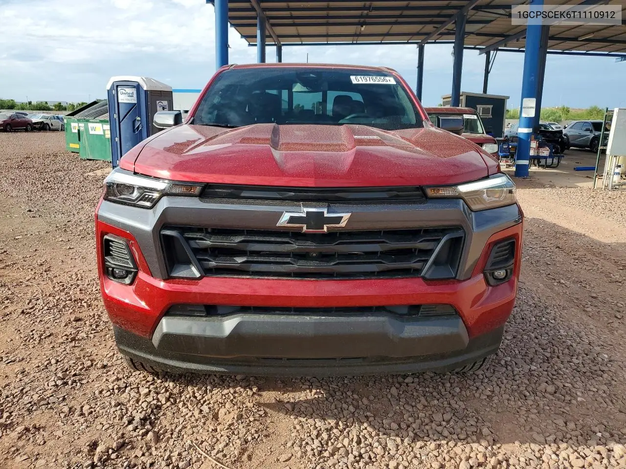2026 Chevrolet Colorado Lt VIN: 1GCPSCEK6T1110912 Lot: 61976556