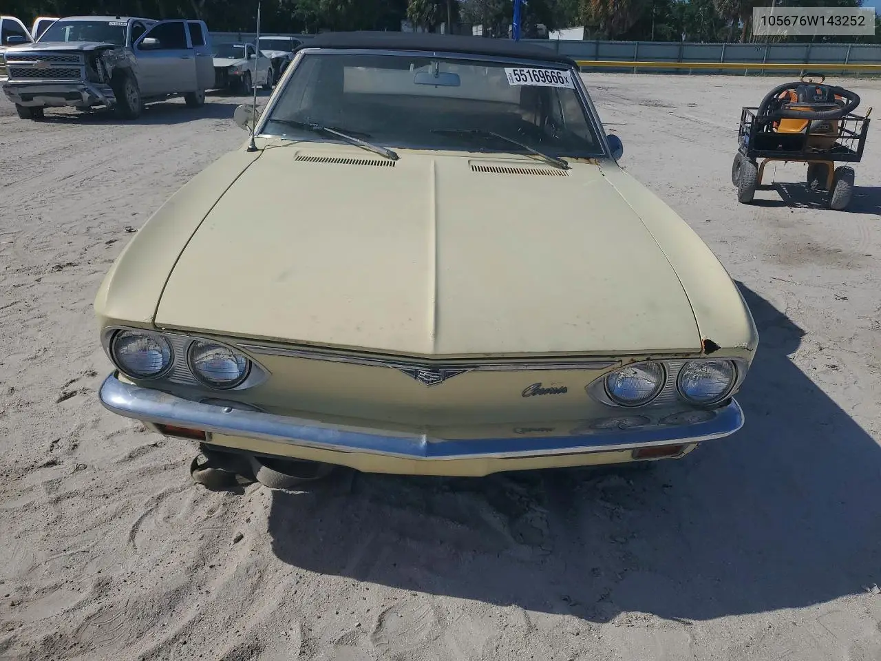 1966 Chevrolet Corvaire VIN: 105676W143252 Lot: 55169666