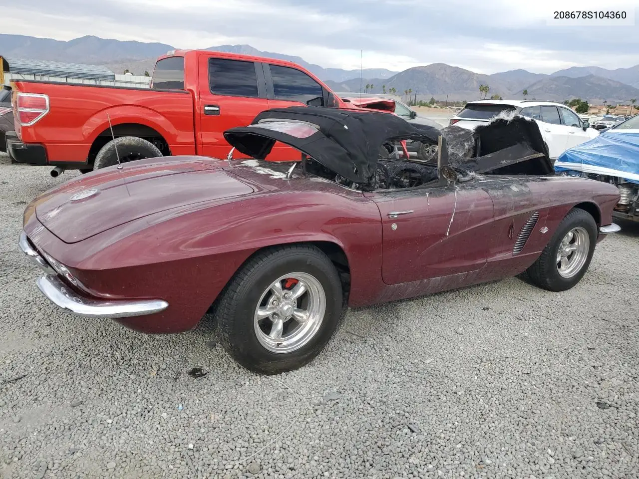 1962 Chevrolet Corvette VIN: 208678S104360 Lot: 92509285