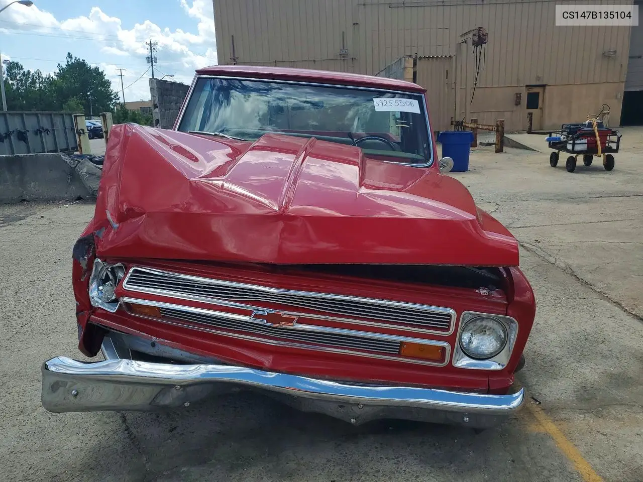 1967 Chevrolet Uk VIN: CS147B135104 Lot: 59255506