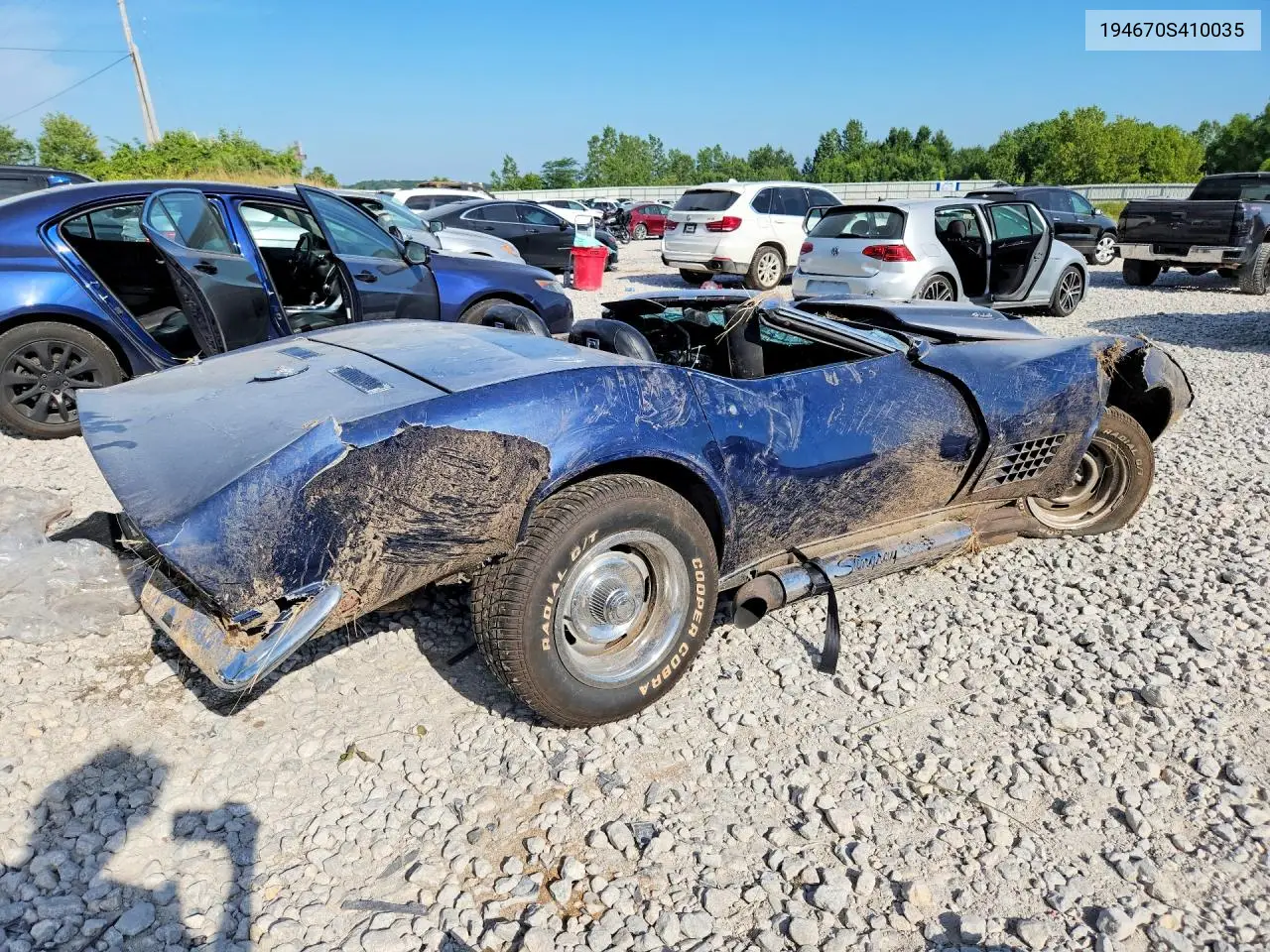 1970 Chevrolet Corvette VIN: 194670S410035 Lot: 60442086