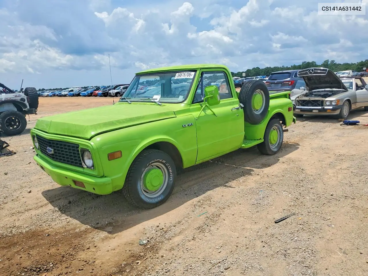 1971 Chevrolet Uk VIN: CS141A631442 Lot: 59876706