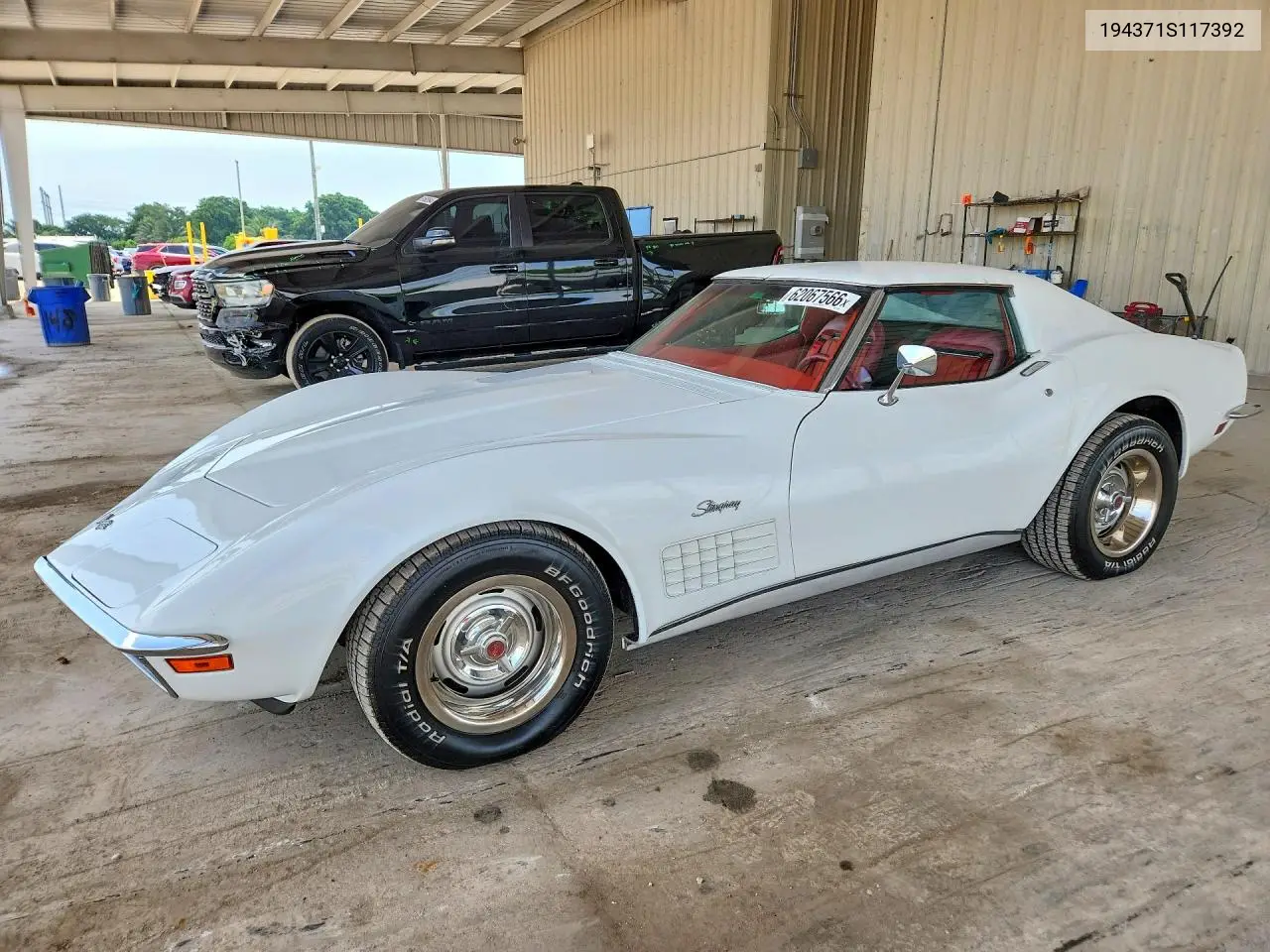 1971 Chevrolet Corvette VIN: 194371S117392 Lot: 62067566