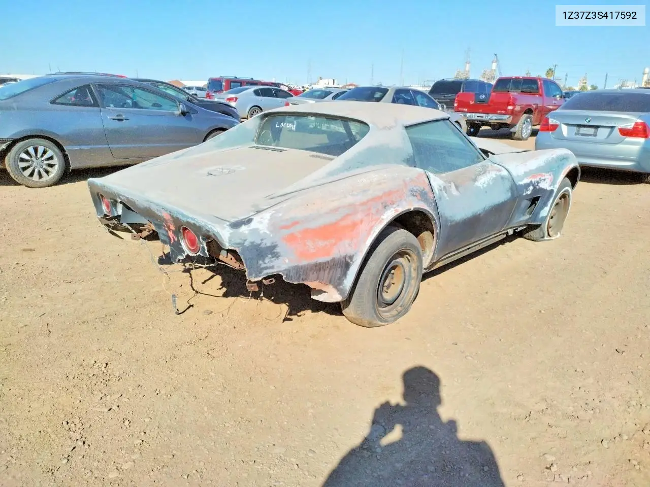 1973 Chevrolet Corvette VIN: 1Z37Z3S417592 Lot: 59627816