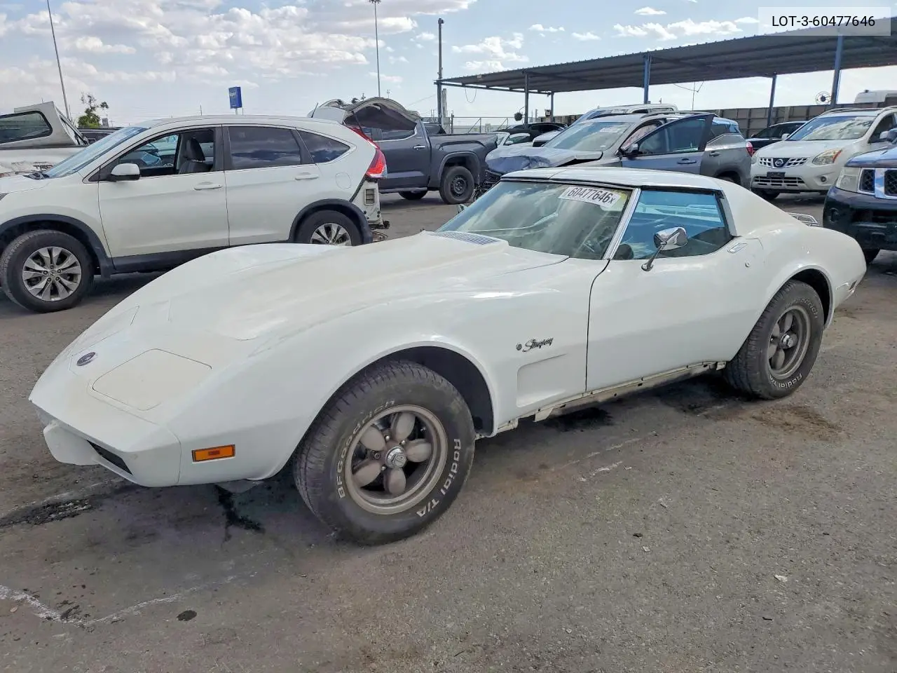 1975 Chevrolet Corvette VIN: LOT-3-60477646 Lot: 60477646