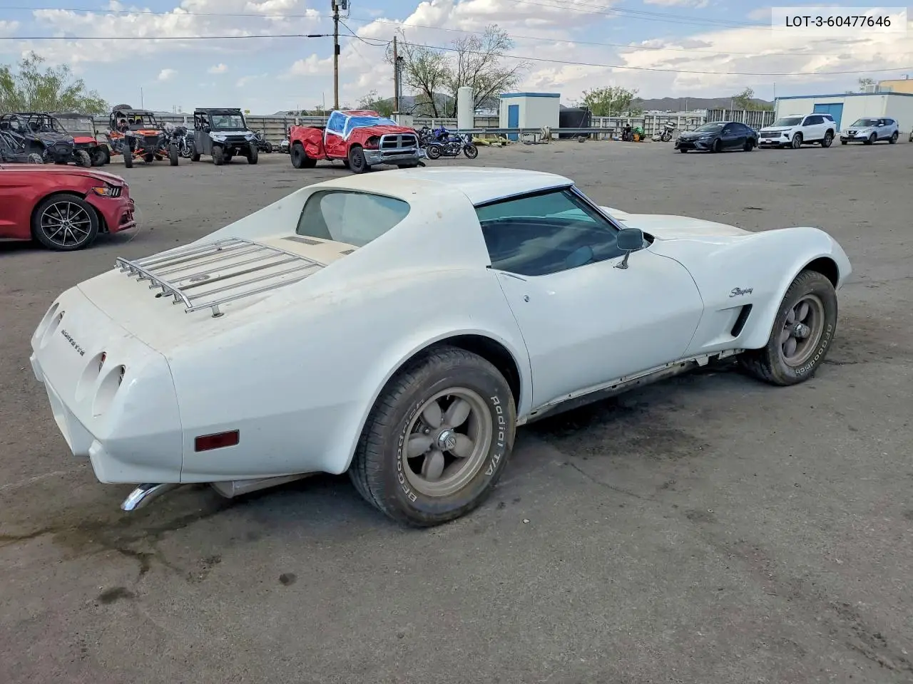 1975 Chevrolet Corvette VIN: LOT-3-60477646 Lot: 60477646