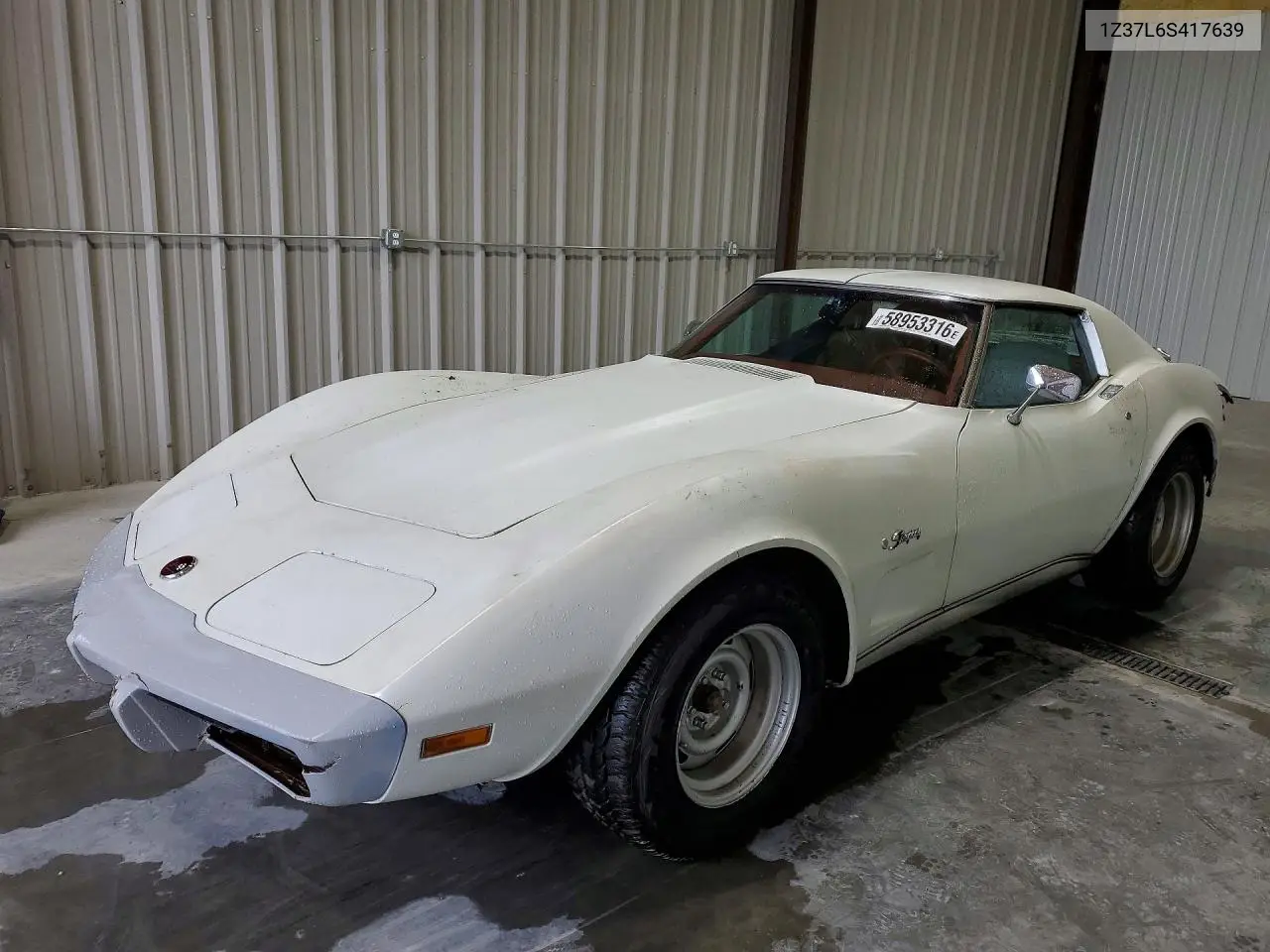 1976 Chevrolet Corvette VIN: 1Z37L6S417639 Lot: 58953316