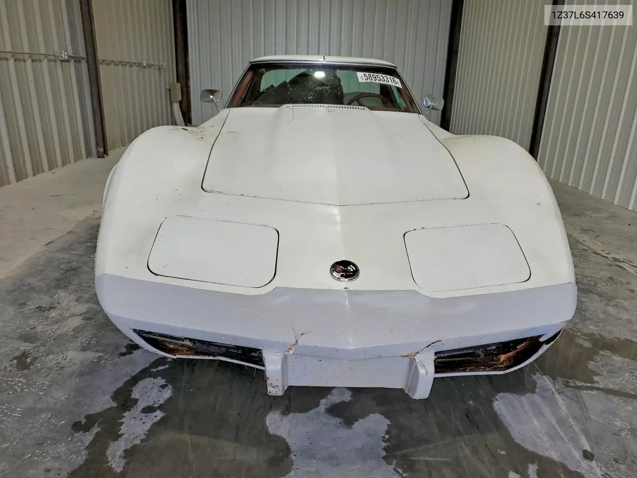 1976 Chevrolet Corvette VIN: 1Z37L6S417639 Lot: 58953316
