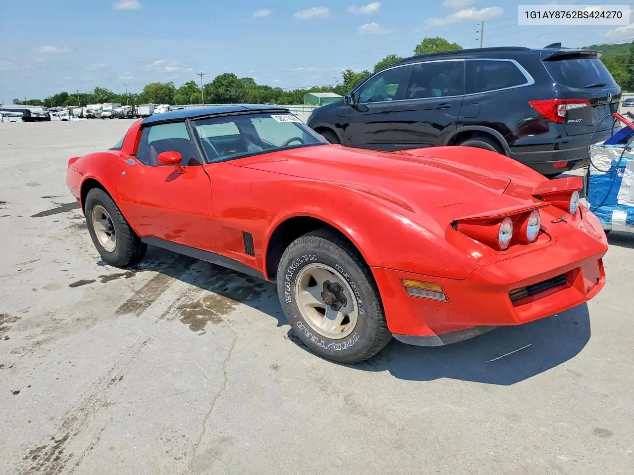 1981 Chevrolet Corvette VIN: 1G1AY8762BS424270 Lot: 58271466