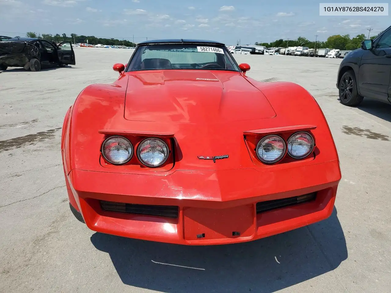 1981 Chevrolet Corvette VIN: 1G1AY8762BS424270 Lot: 58271466